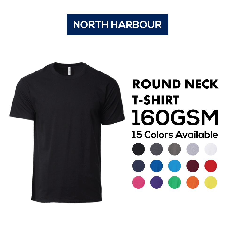 160GSM North Harbour Round Neck T-Shirt