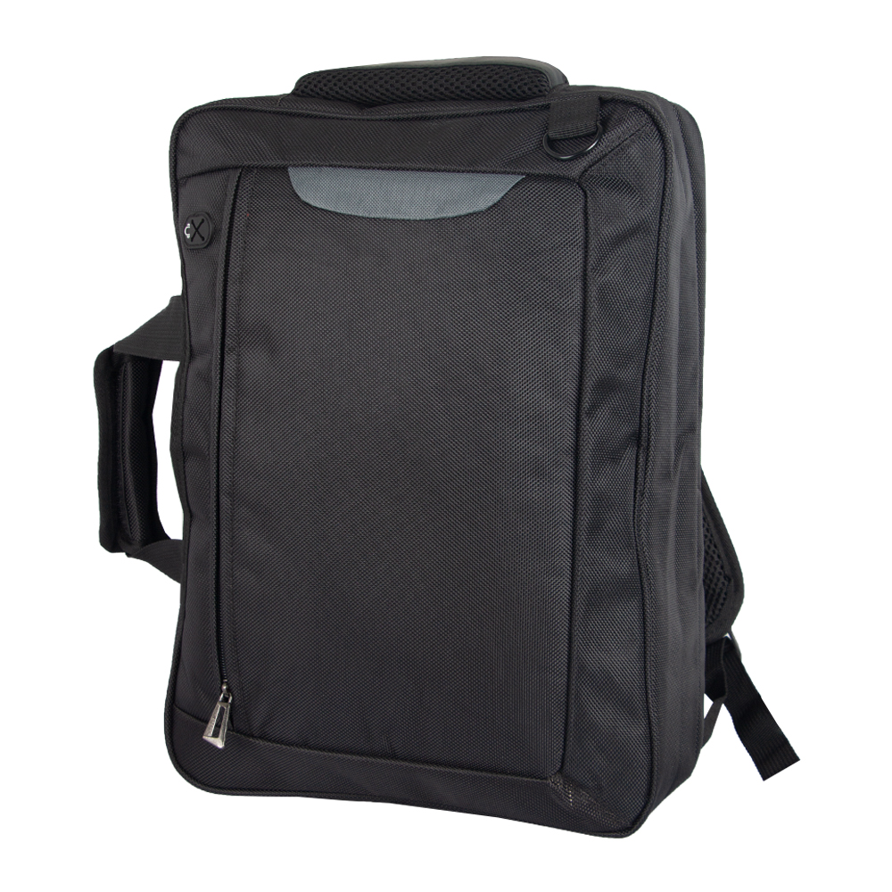 1680D Black Polyester Double Knitted Bag DB61710BK