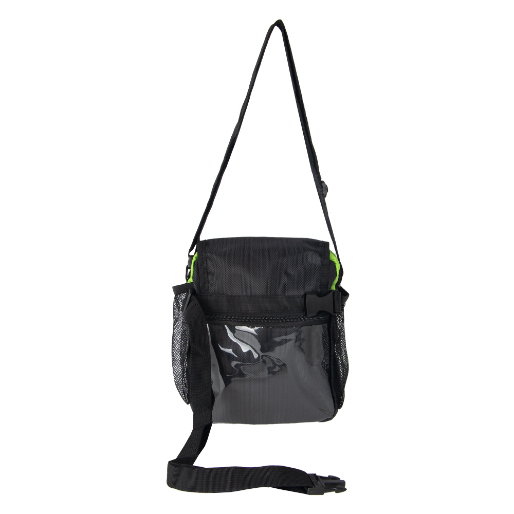 1680D Green Polyester Sling / Pouch Bag SB41115GRN