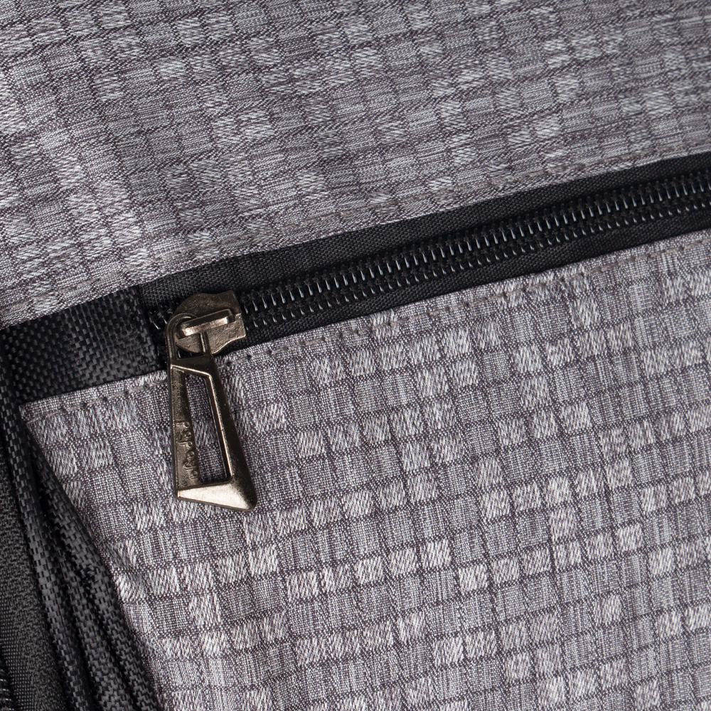 1680D Grey Polyester + Nylon Jacquard Multipurpose Bag MP01617GRY