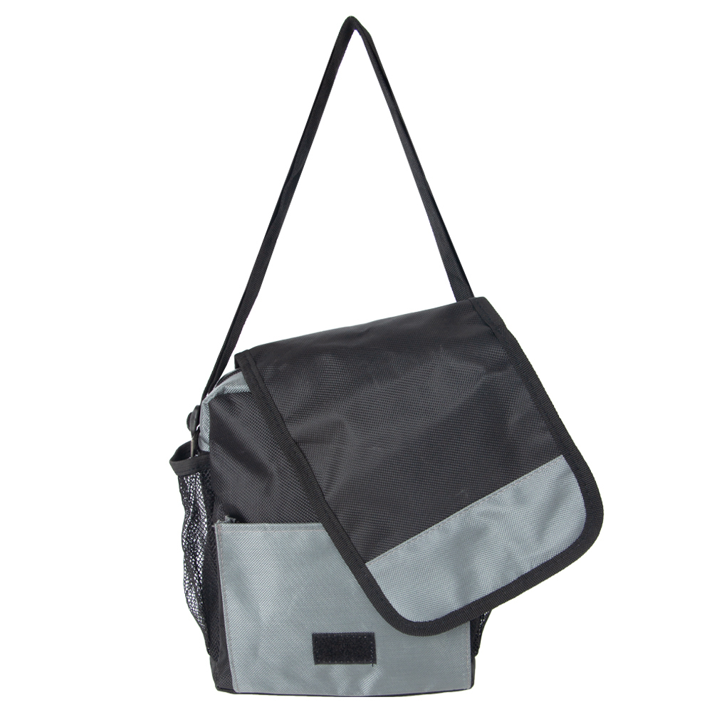 1680D Grey Polyester Sling / Pouch Bag SB41115GRY