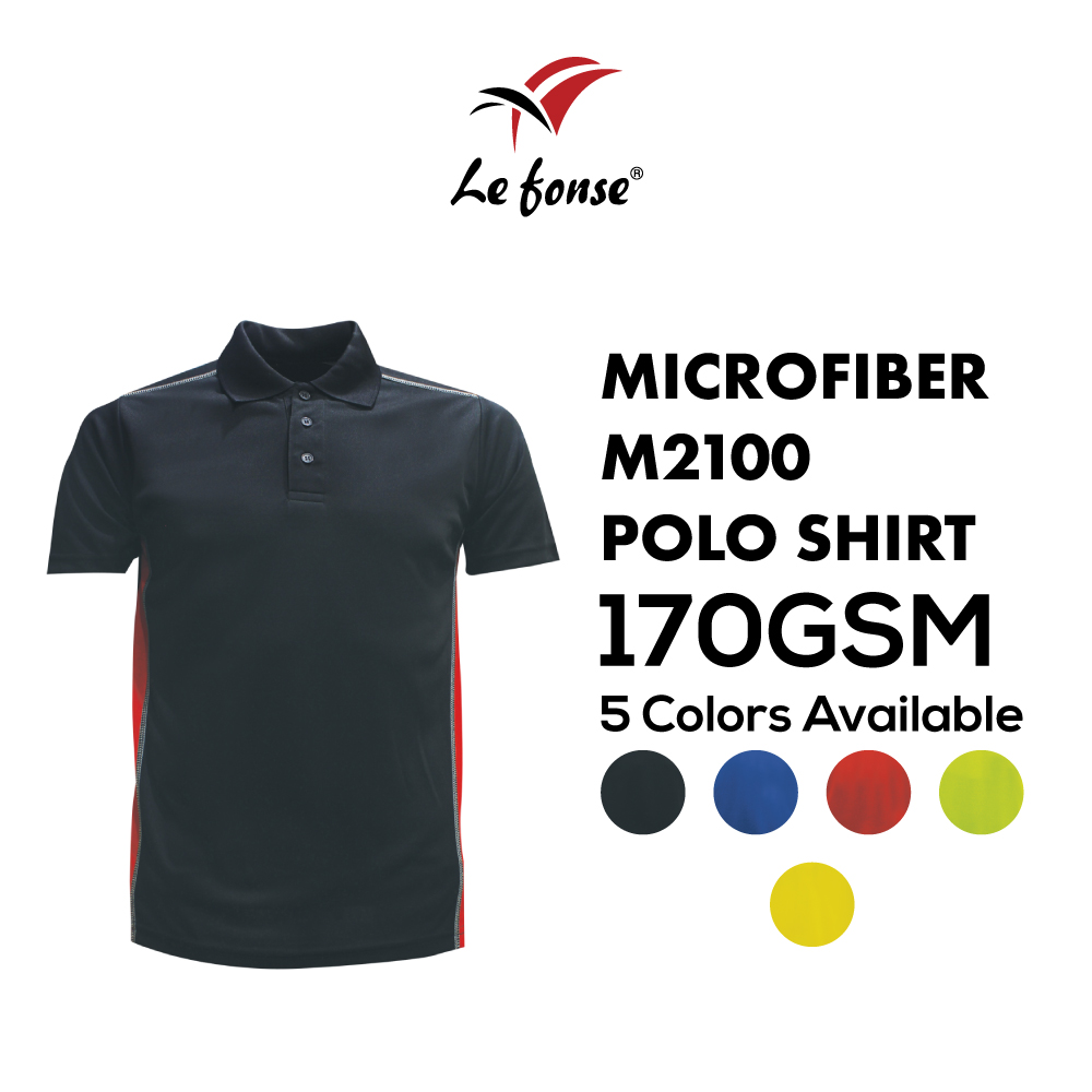 170GSM Lefonse Microfiber M2100 Polo Shirt