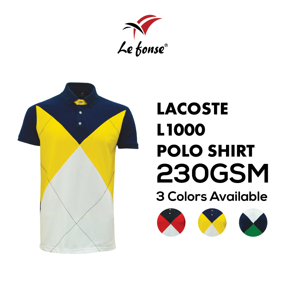 230GSM Lefonse Lacoste L1000 Polo Shirt