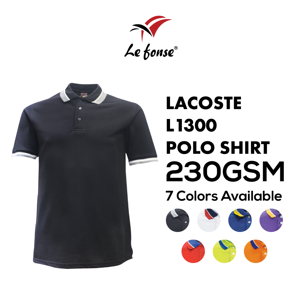 230GSM Lefonse Lacoste L1300 Polo Shirt