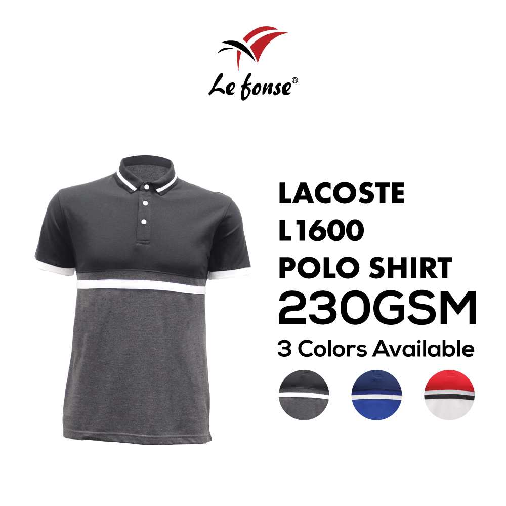 230GSM Lefonse Lacoste L1600 Polo Shirt