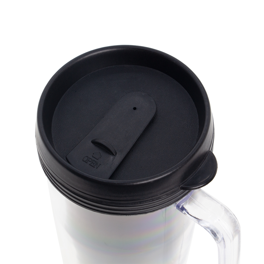 400ml Plastic Mug With Handle M181218