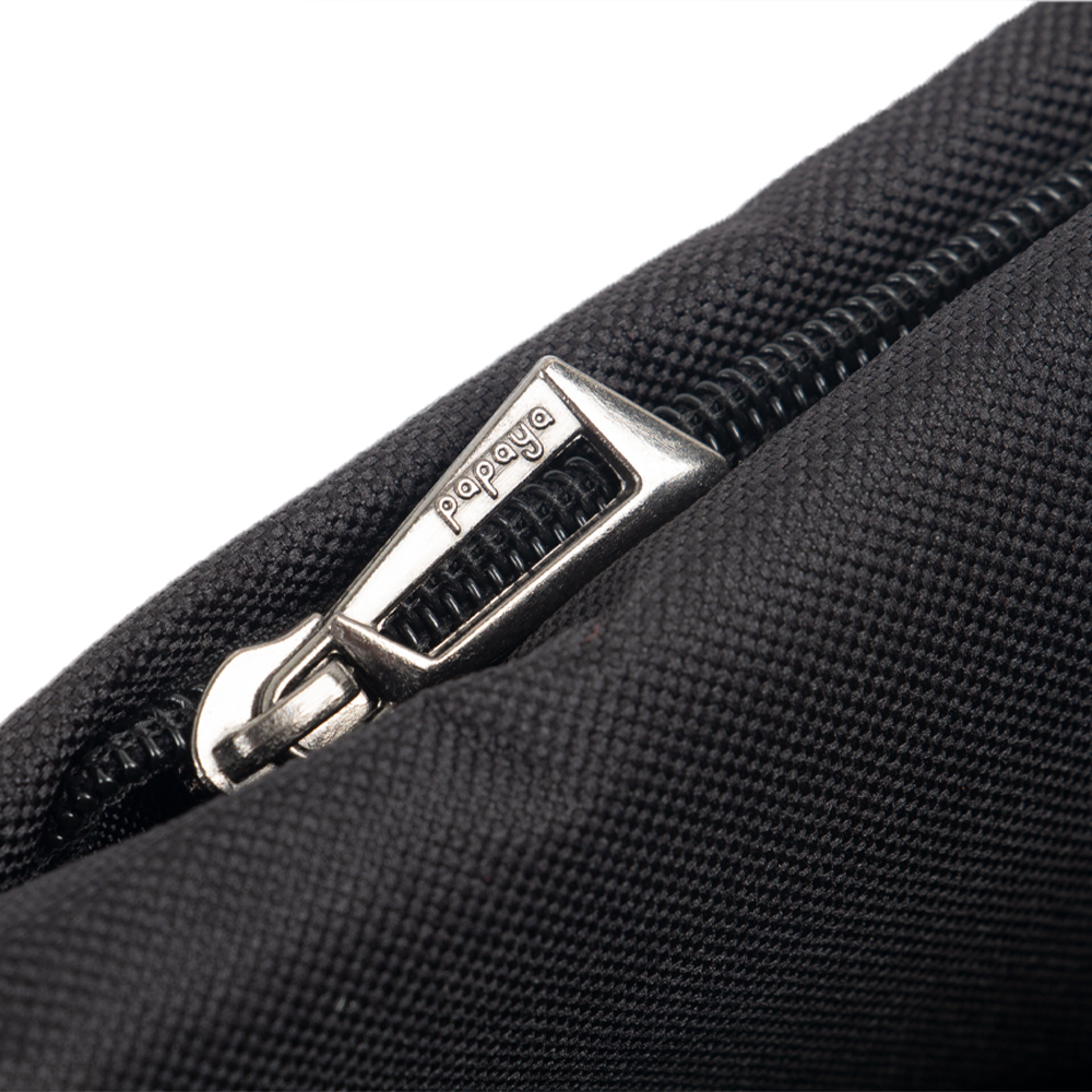 600D Black Polyester Economy Sling Bag SB41216BK