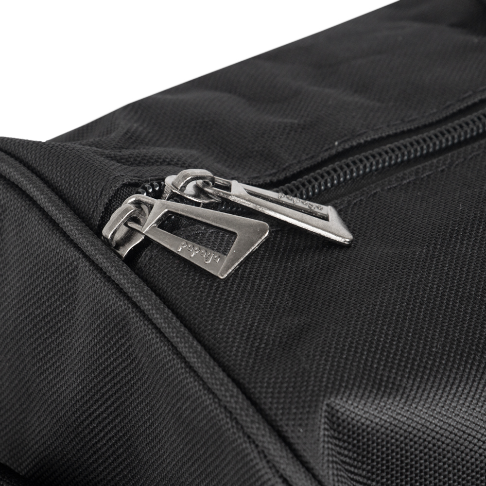 600D Black Polyester Travelling Bag TB21913BK