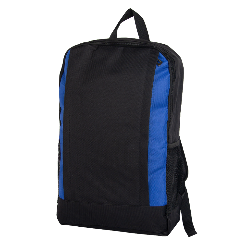 600D Blue Polyester Back Pack BP81017BL