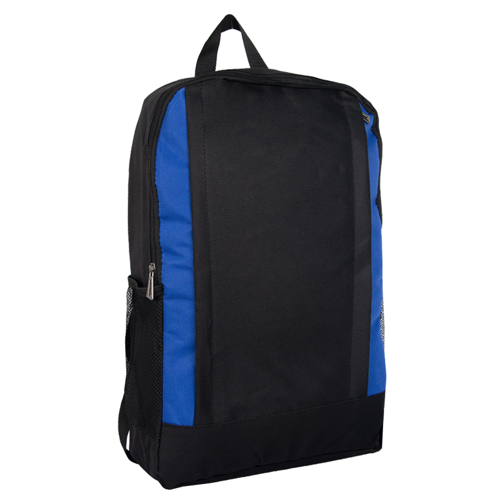 600D Blue Polyester Back Pack BP81017BL