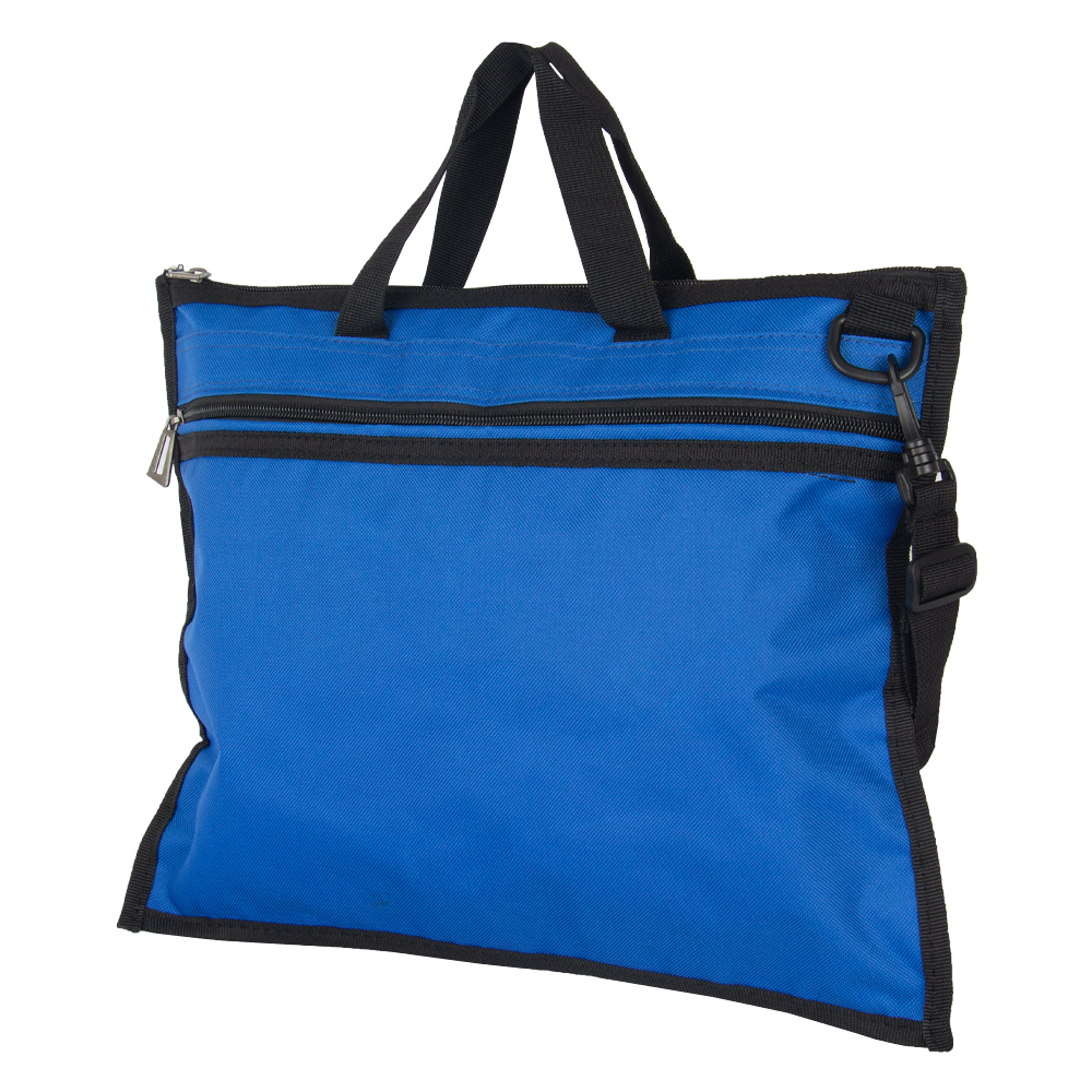 600D Blue Polyester Seminar Folder DB71410BL