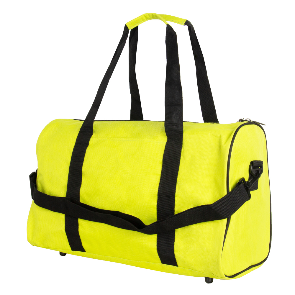 600D Lime Green Polyester Travelling Bag TB21913GRN