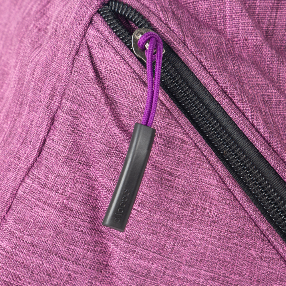 Bamboo Fiber Purple Polyester Multipurpose Bag MP01417PP