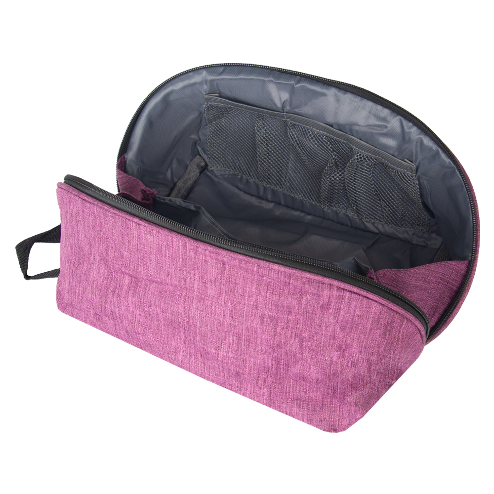 Bamboo Fiber Purple Polyester Multipurpose Bag MP01417PP