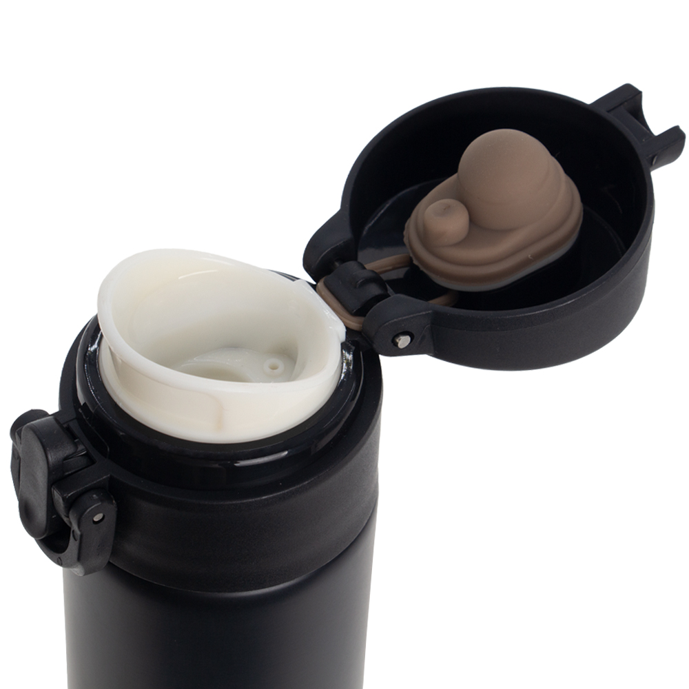 Black 400ml Vacuum Flask M541010BK