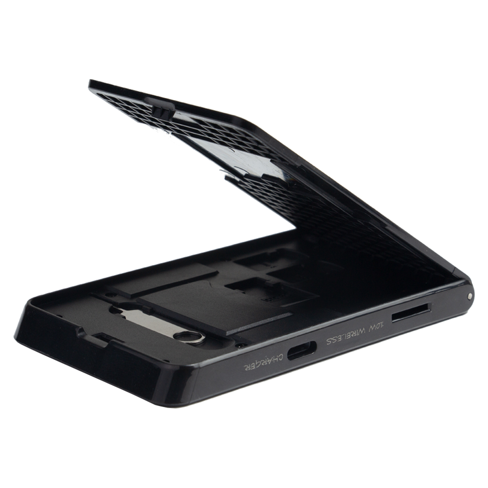 Black Aircard 10W Fast Charging Credit Card Size Wireless Charger WLC61818BK