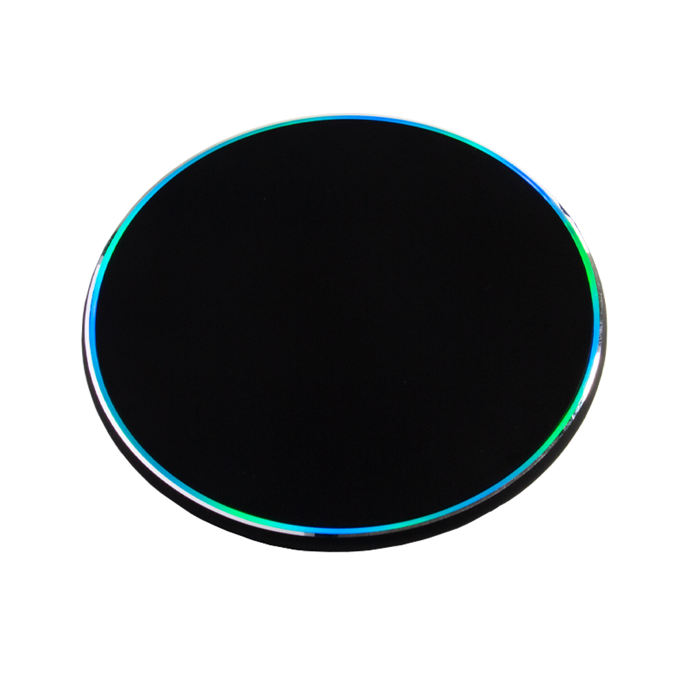 Black Airdisk Metallic Casing 10W Fast Charging Wireless Charger WLC61616BK