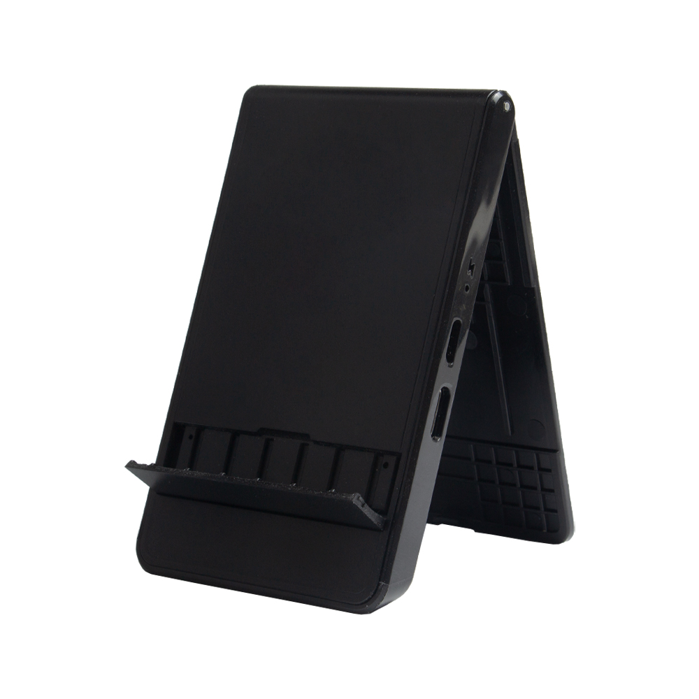 Black Datacard Credit Card Size Micro SD Card Reader & Storage CR1818BK