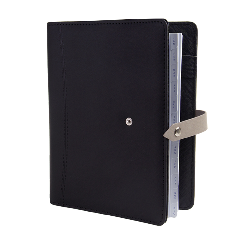 Black Milan Thermo PU Agenda Planner Z31M1IBK