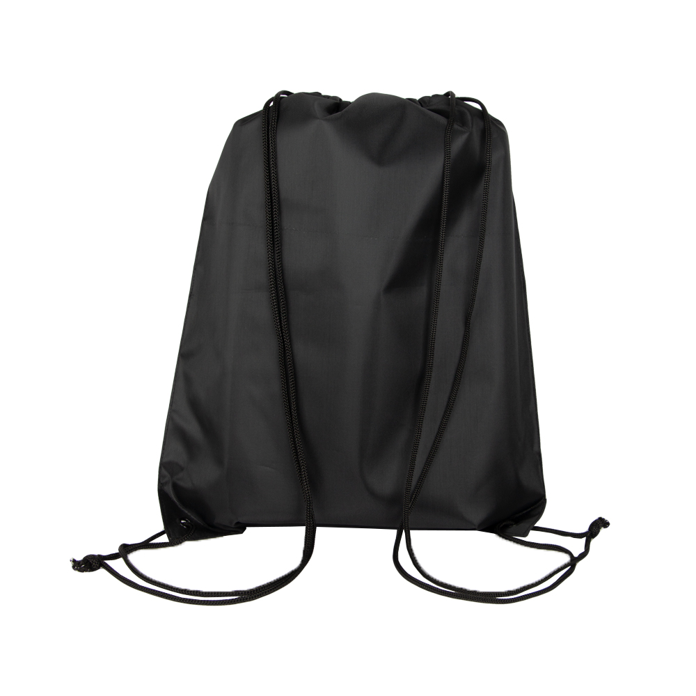 Black Nylon Drawstring Bag BS331617BKII