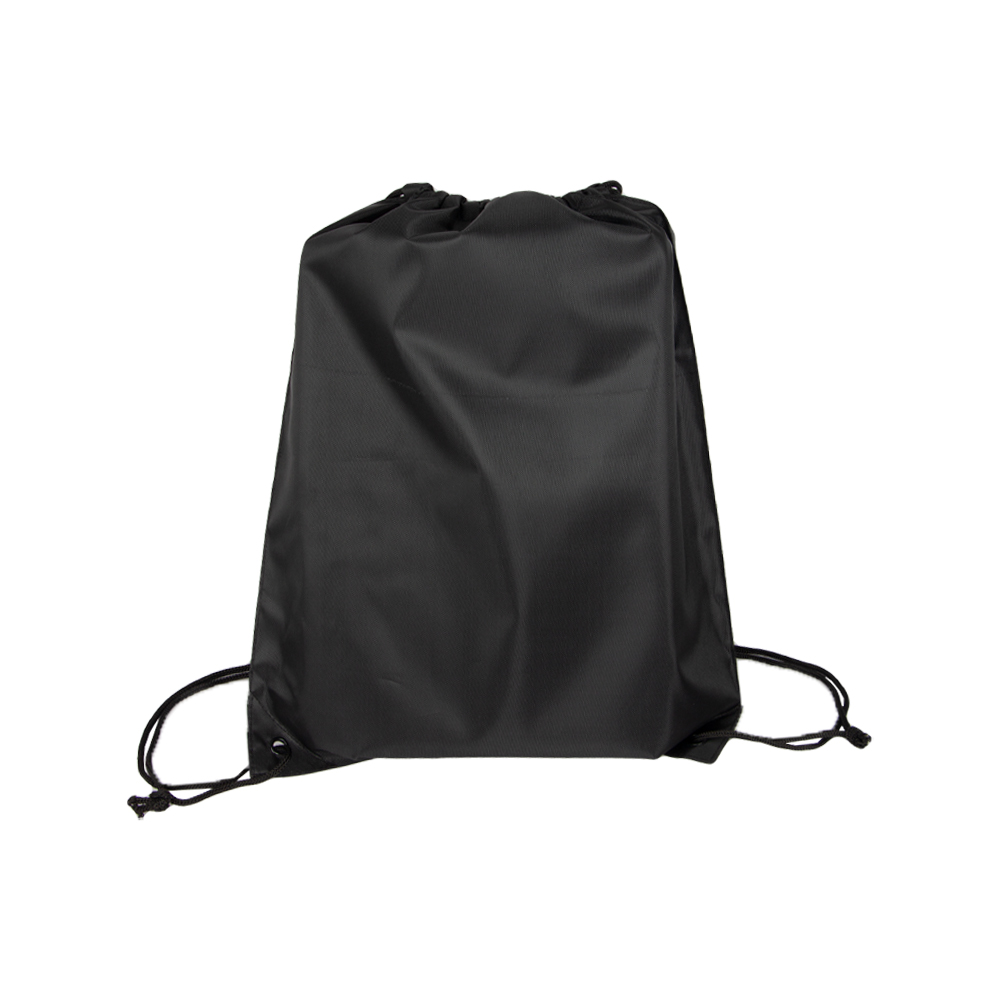 Black Nylon Drawstring Bag BS331617BKII