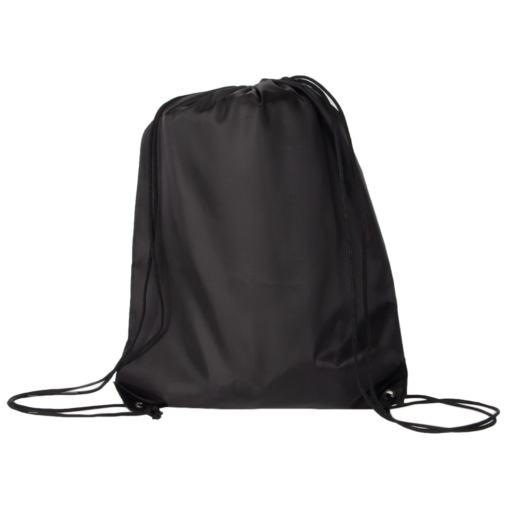 Black Nylon Drawstring Bag MP01111BK