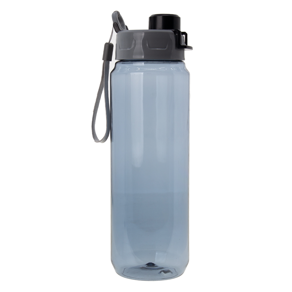 Black PC Bottle With Strap SP301019BK