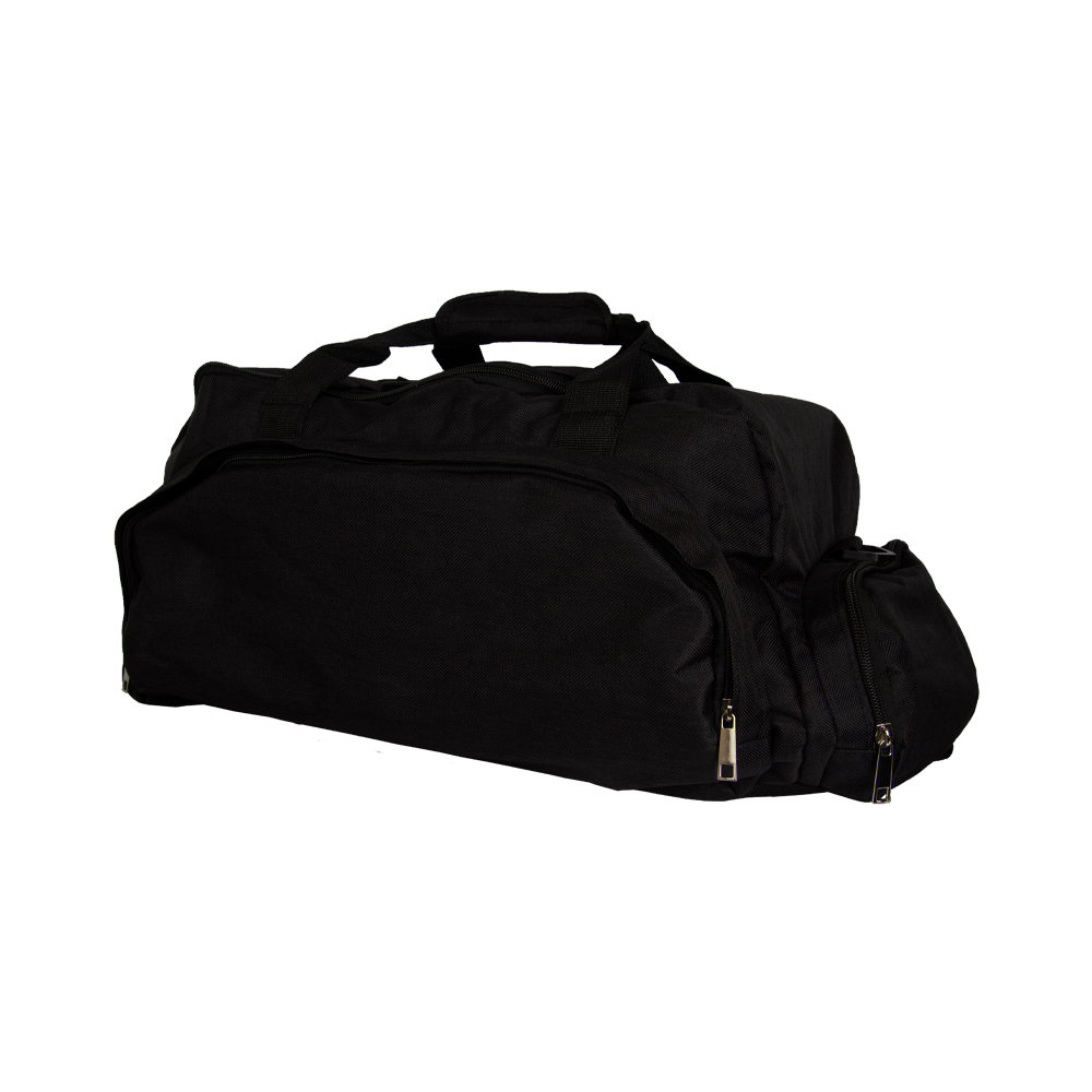 Black Polyester 3 in 1 Travelling Bag With 2 Storage Compartments BT151815BK