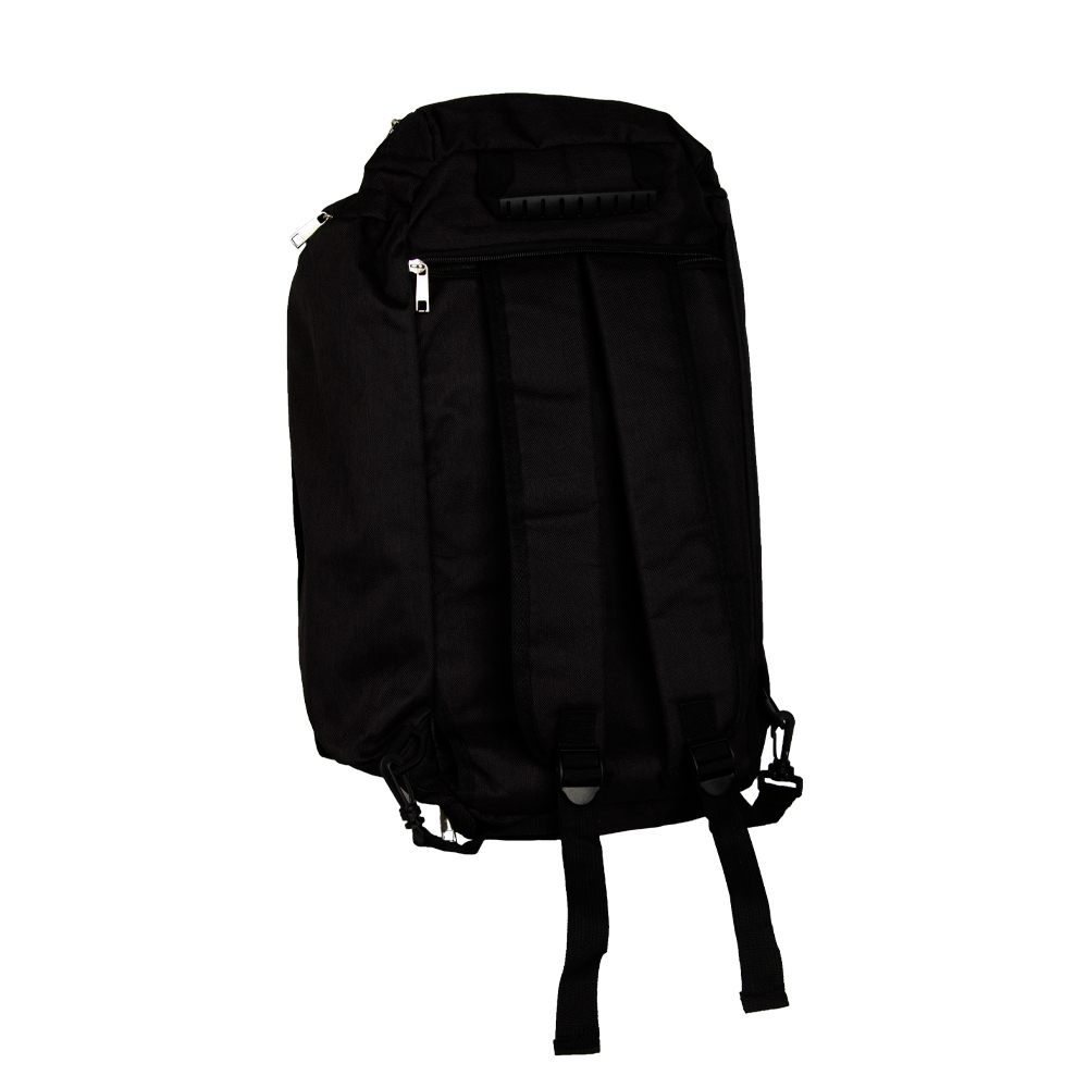 Black Polyester 3 in 1 Travelling Bag With 2 Storage Compartments BT151815BK