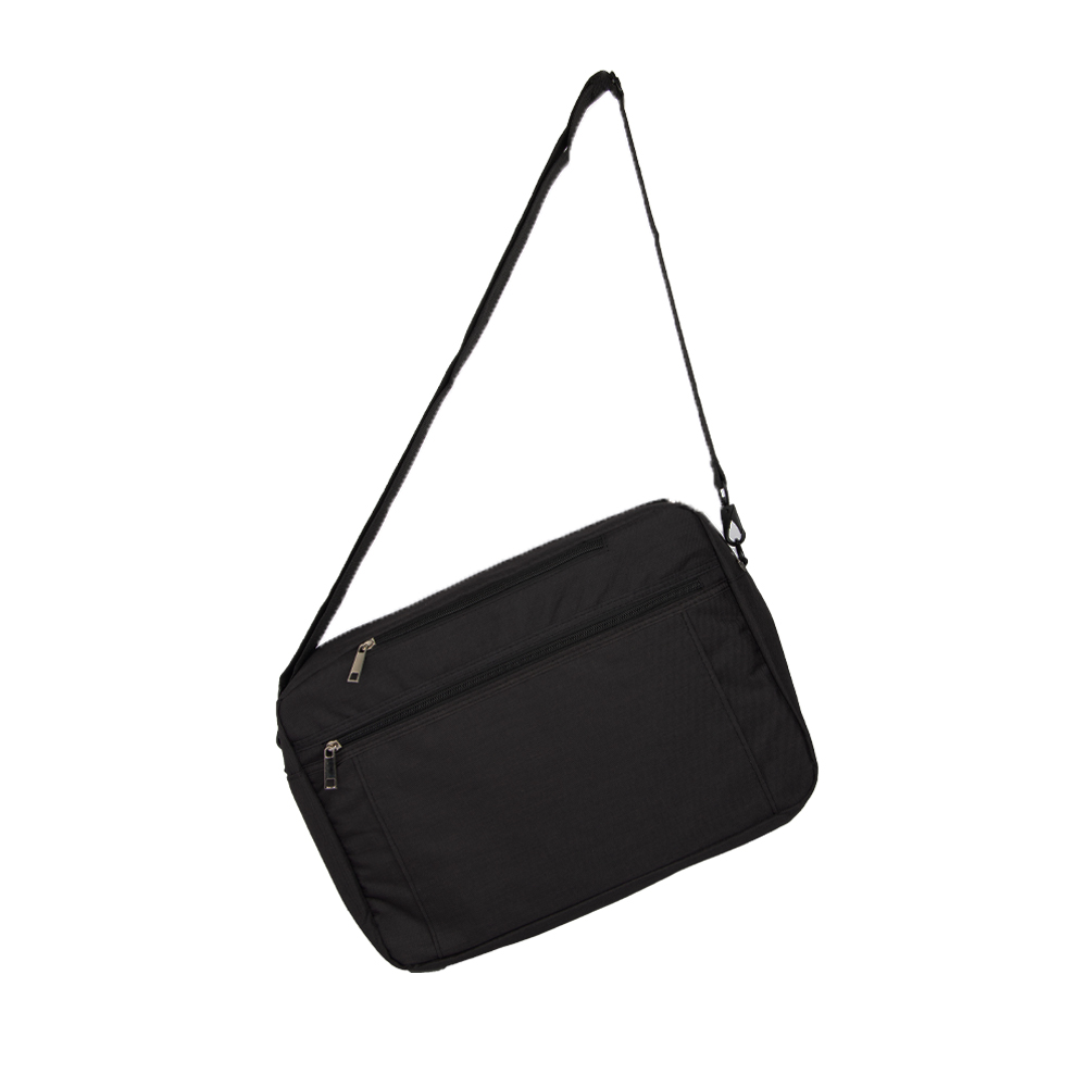 Black Polyester 3 Way Bag With 4 Storage Compartments BL161713BK