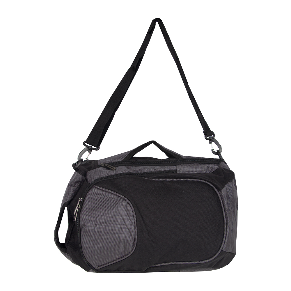Black Polyester Trio Use Back Pack BP611111