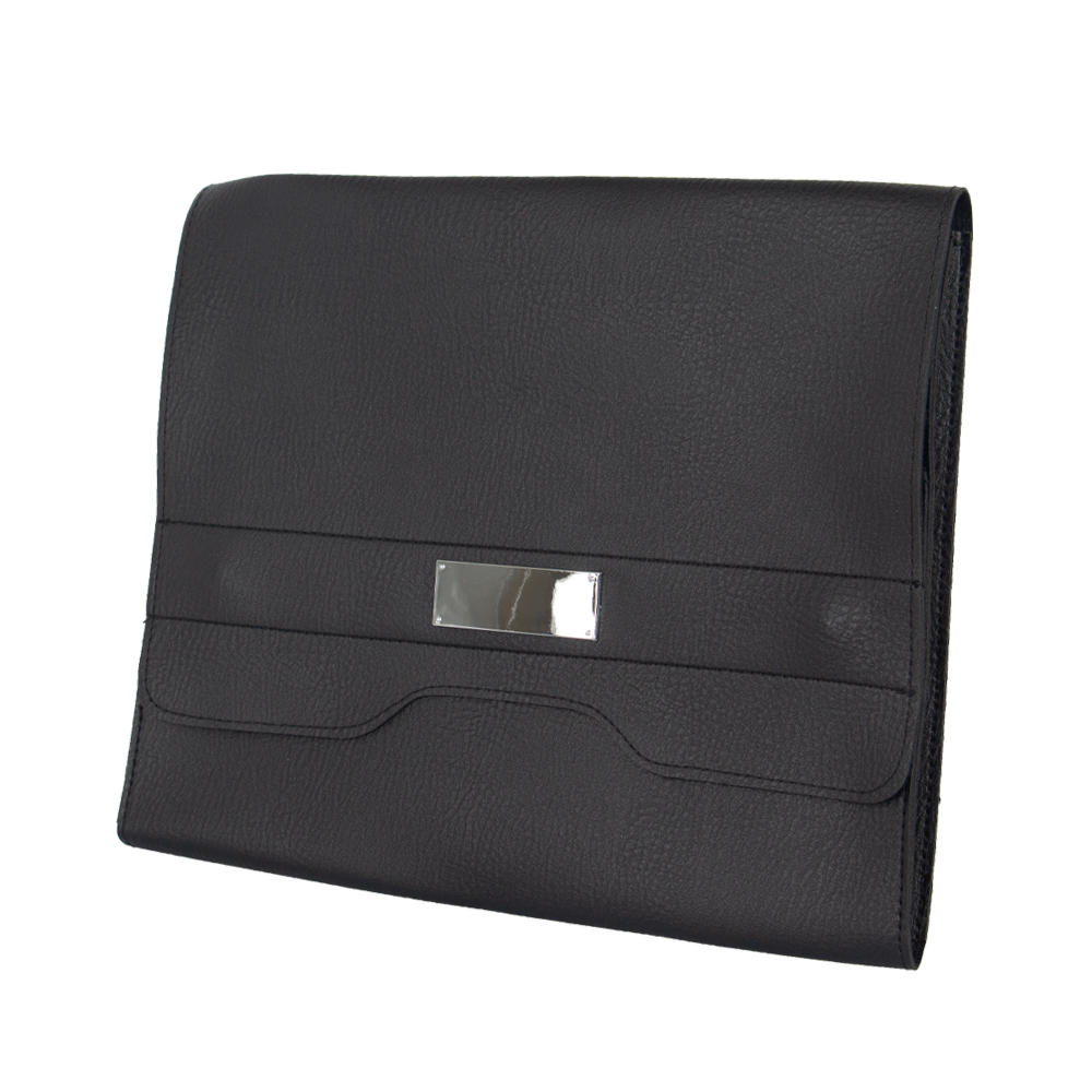 Black PU Document Bag DB71617BK