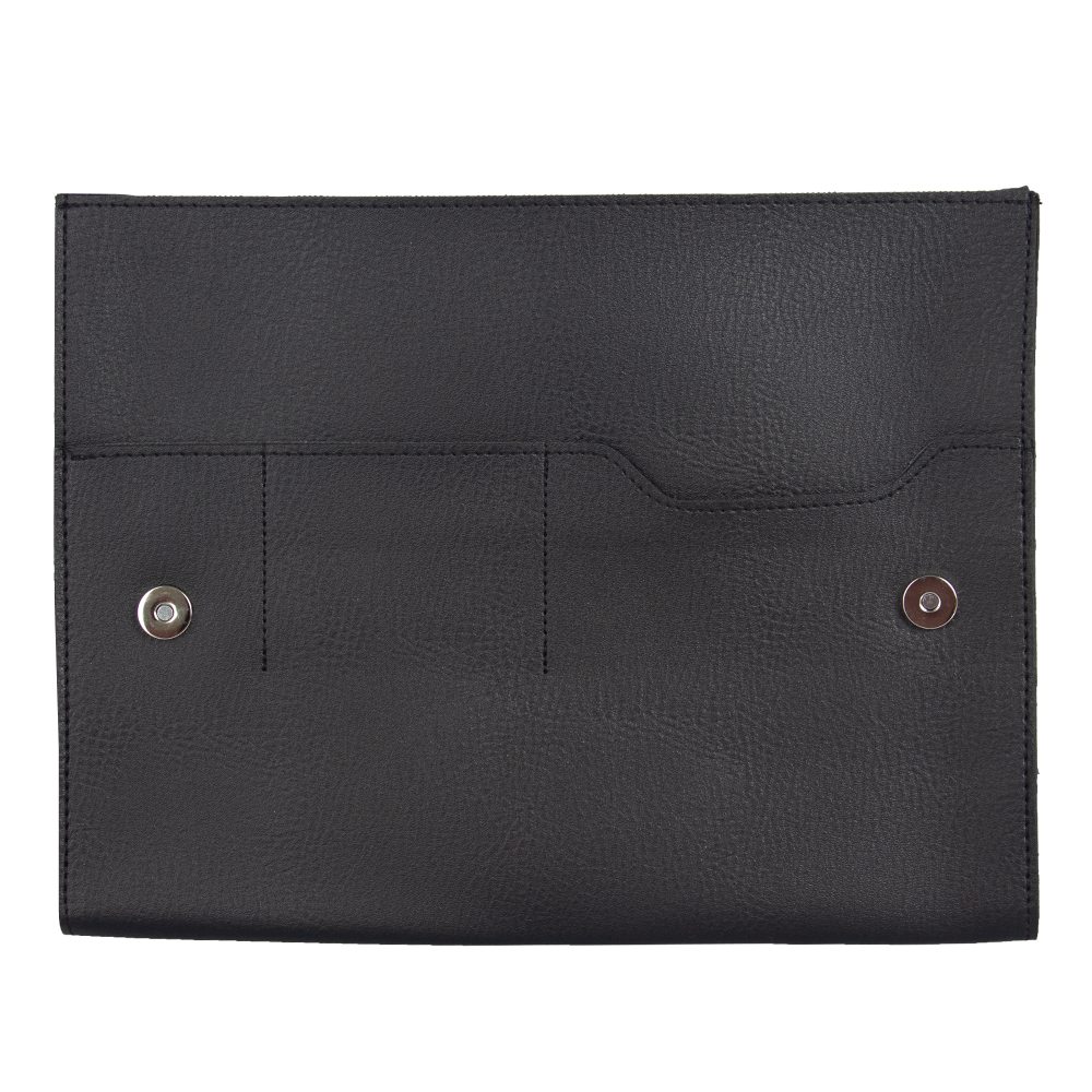 Black PU Document Bag DB71617BK