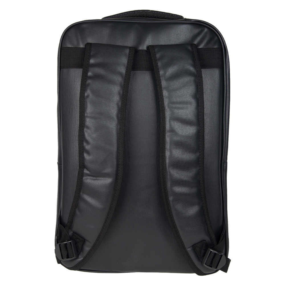 Black PU Laptop Back Pack BP11419BK