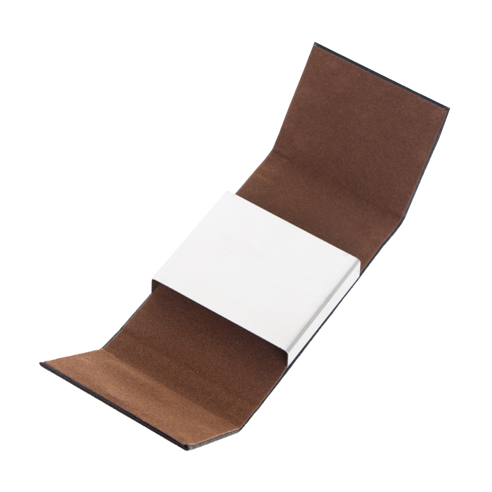 Black PU Name Card Holder NCH01518BKII