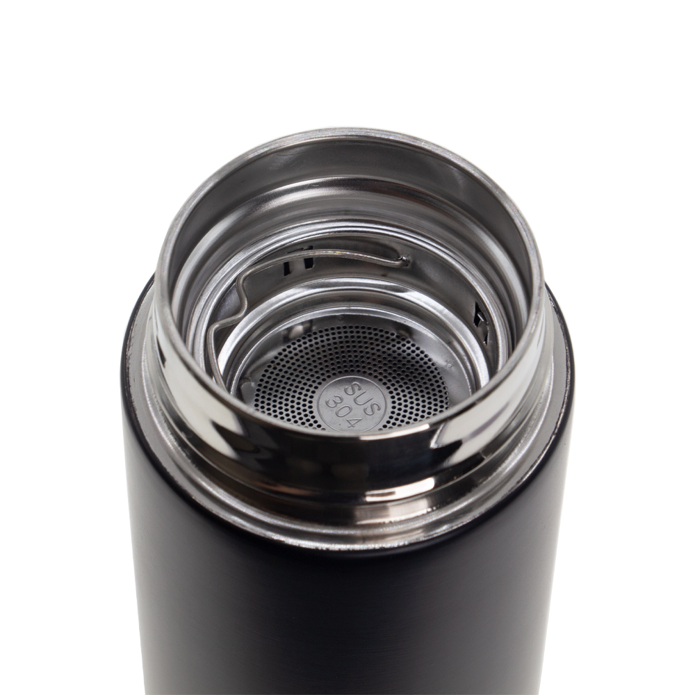 Black Stainless Steel Thermo Mug M411619BKII