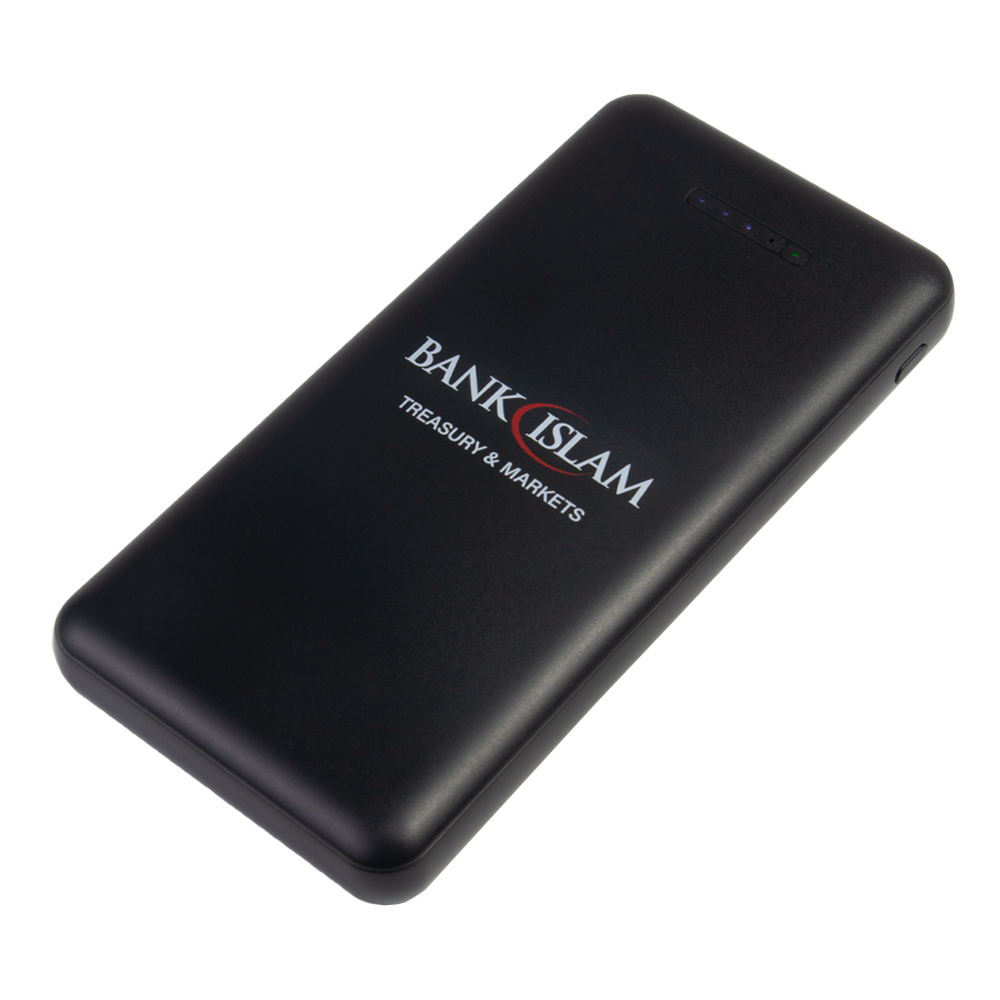 Black Wirelesspower 10000mAh Fast Charging Powerbank With Suction Pad F21212BK