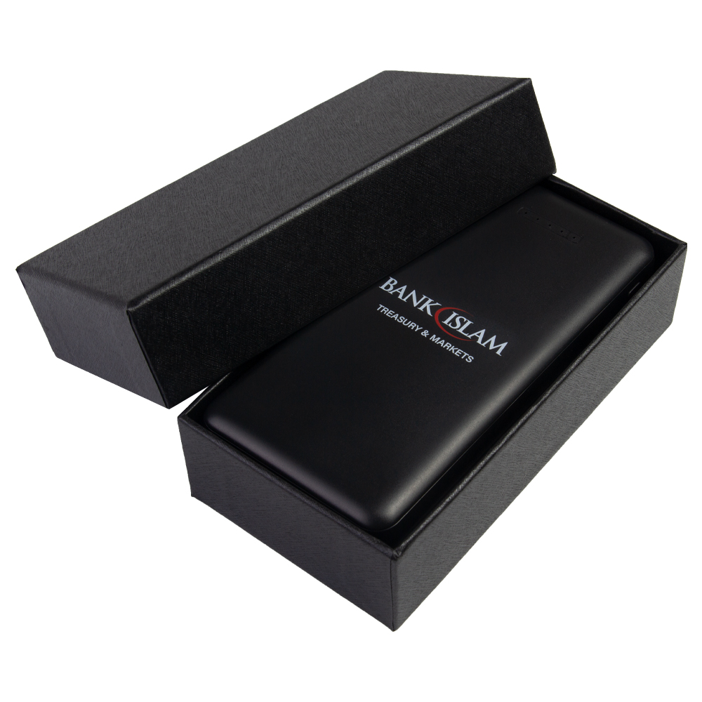 Black Wirelesspower 10000mAh Fast Charging Powerbank With Suction Pad F21212BK