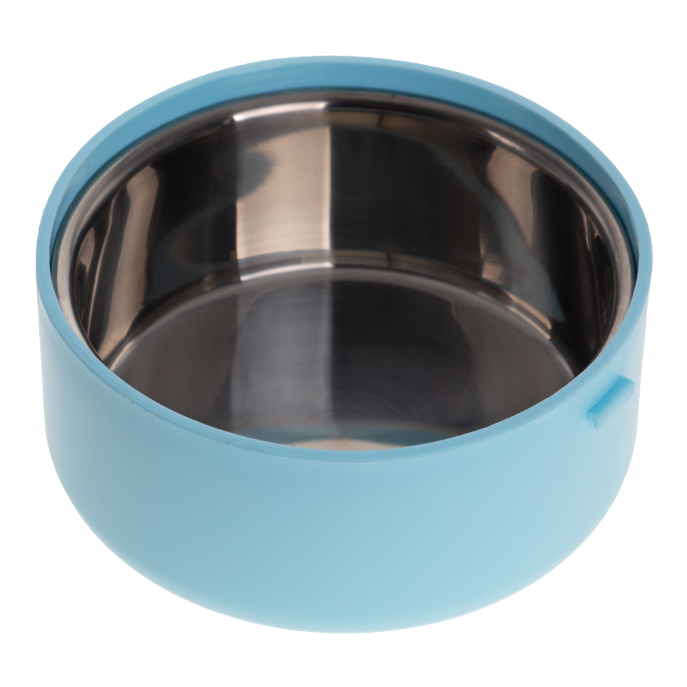 Blue 1 Tier Lunch Box With Handle & Steam Vent LB201216BL