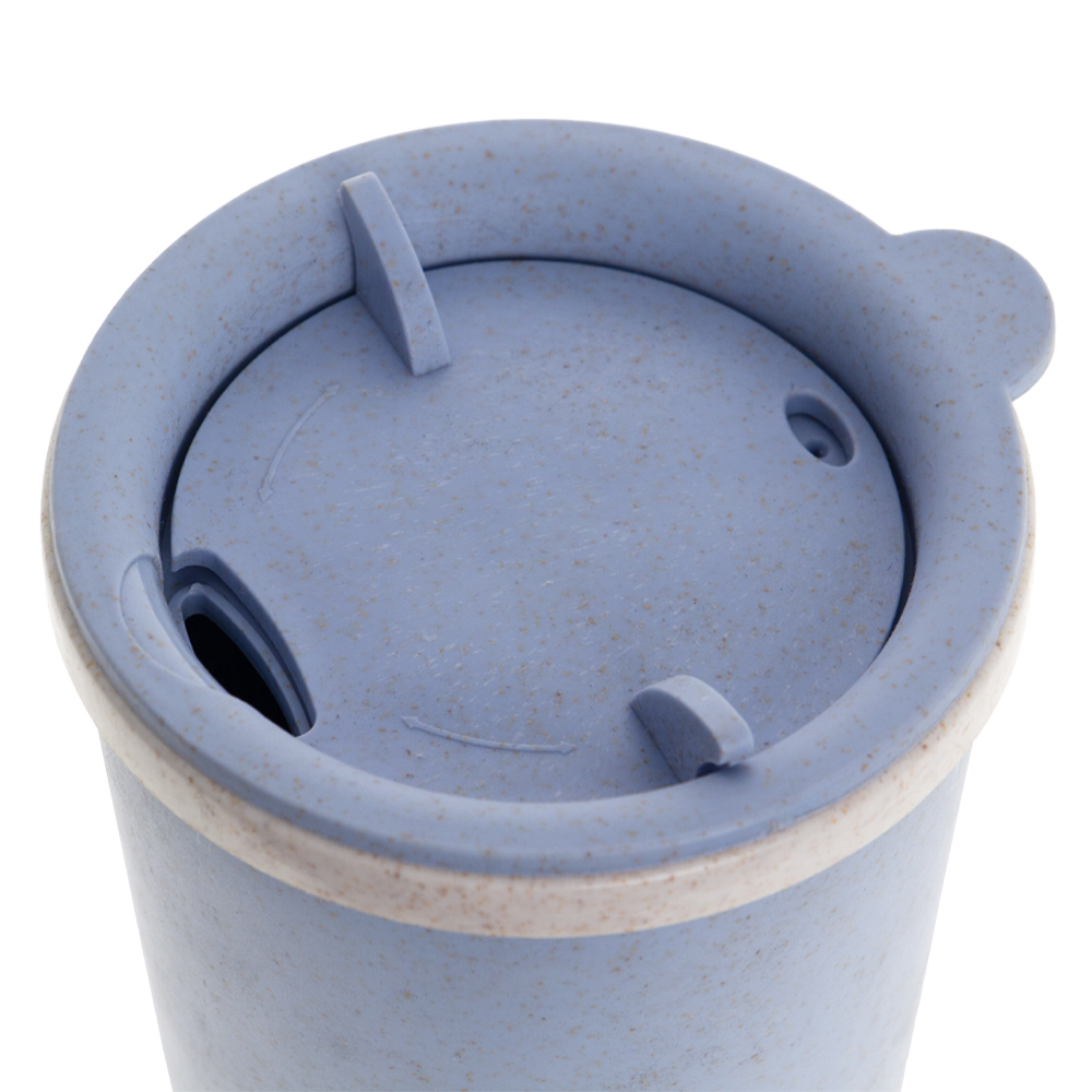 Blue 280ml Organic Wheat Fiber Mug M181314BL