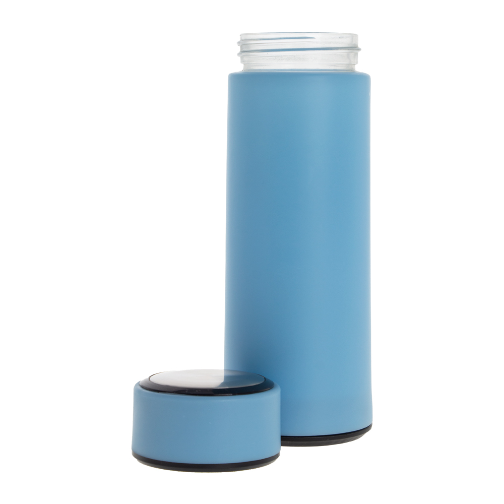 Blue Glass Drinking Bottle M331815BLII
