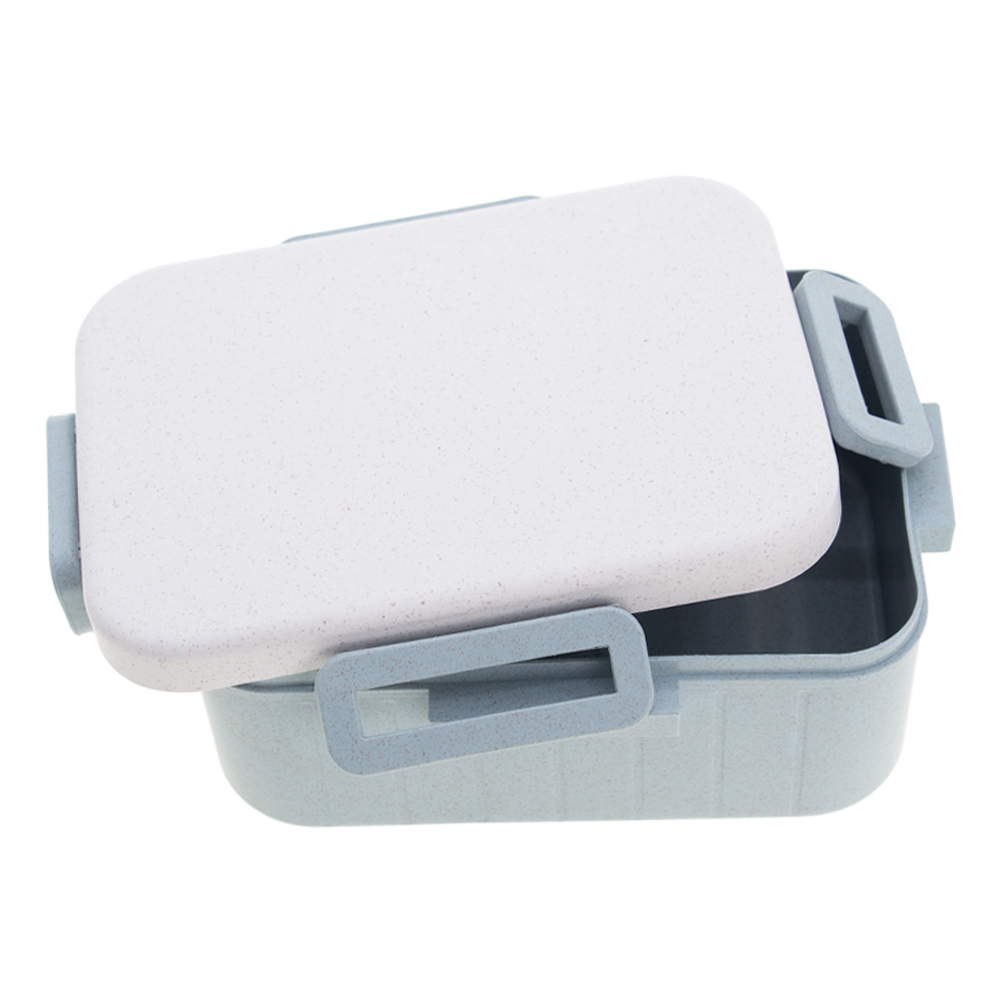 Blue Lunch Box With Fork & Spoon LB311814BL
