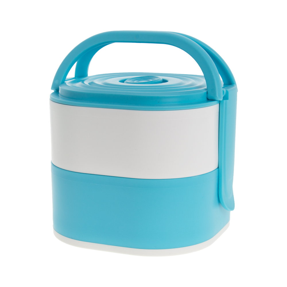 Blue Lunch Box With Handle LB311711BL