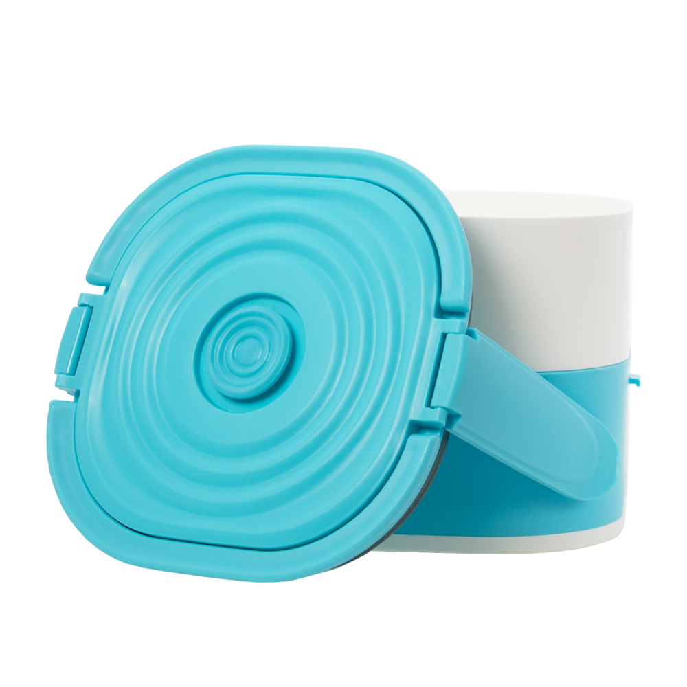 Blue Lunch Box With Handle LB311711BL