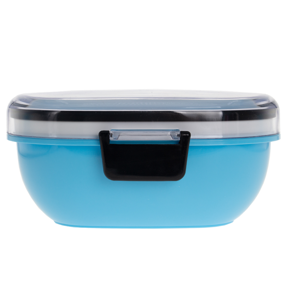 Blue Lunch Box With Spoon LB311719BL