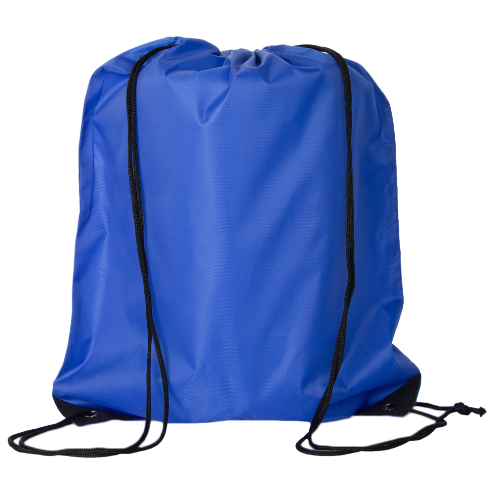 Blue Nylon Drawstring Bag MP01111BL