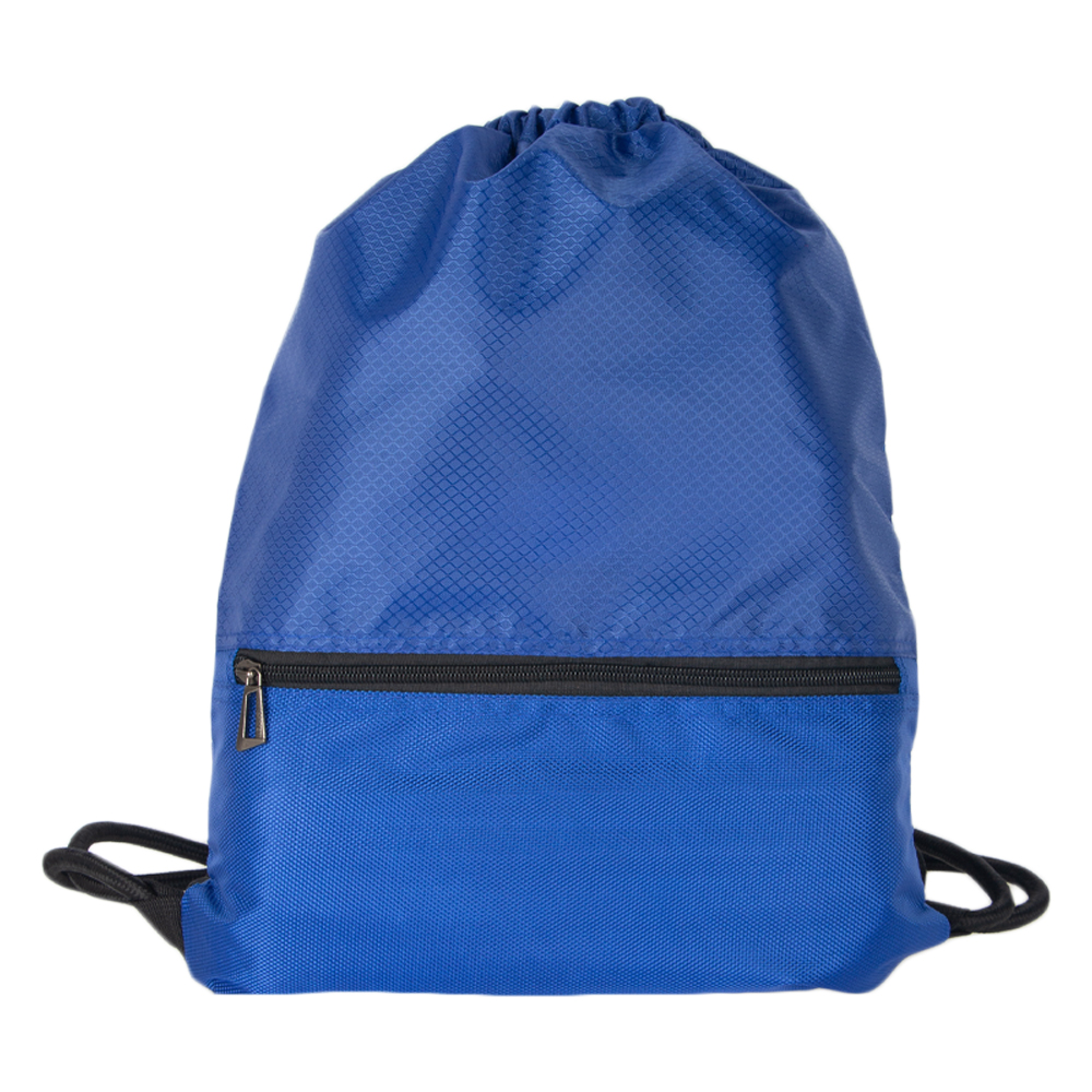 Blue Nylon Hexagen Multipurpose Sports Bag With Netting MP01410BL