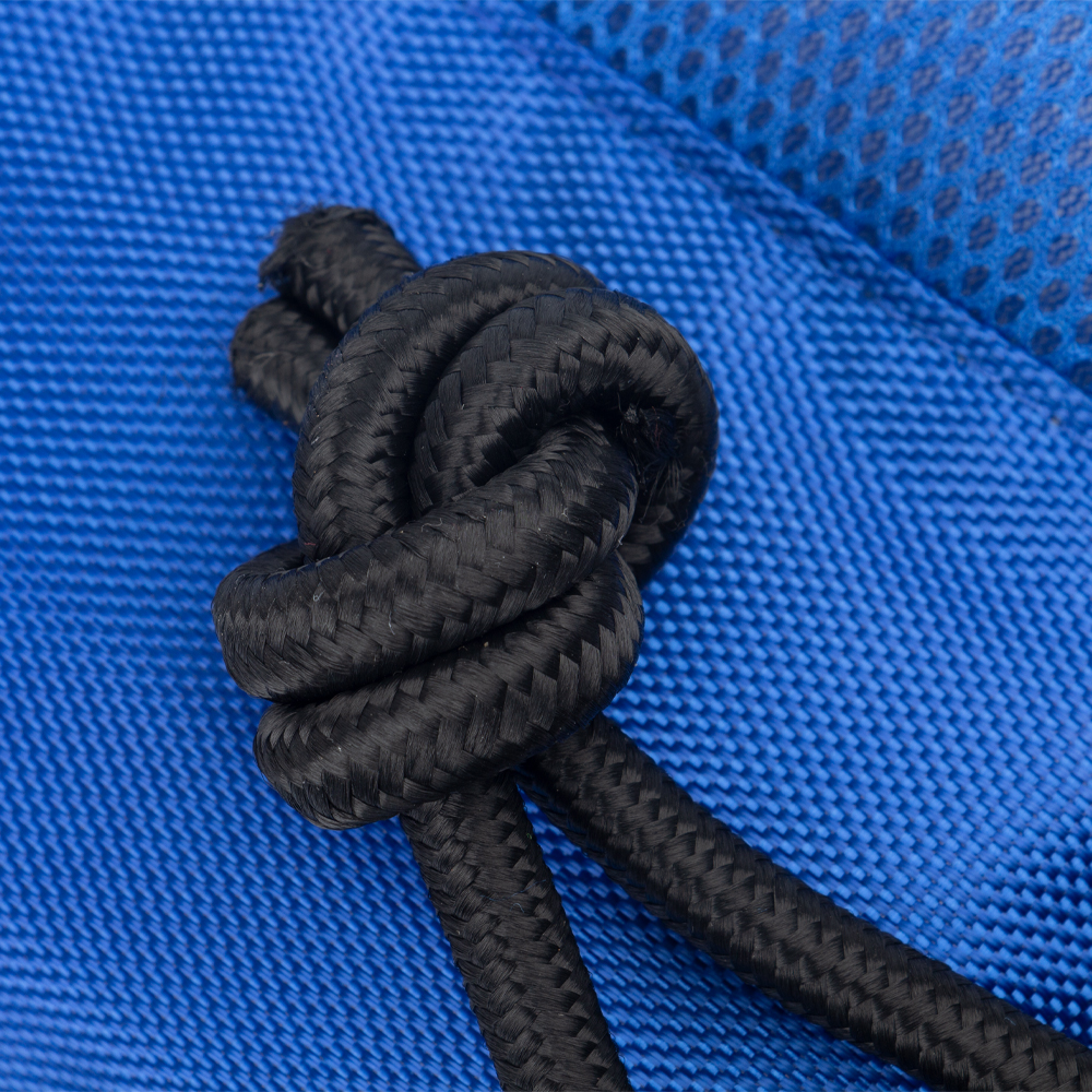 Blue Nylon Hexagen Multipurpose Sports Bag With Netting MP01410BL