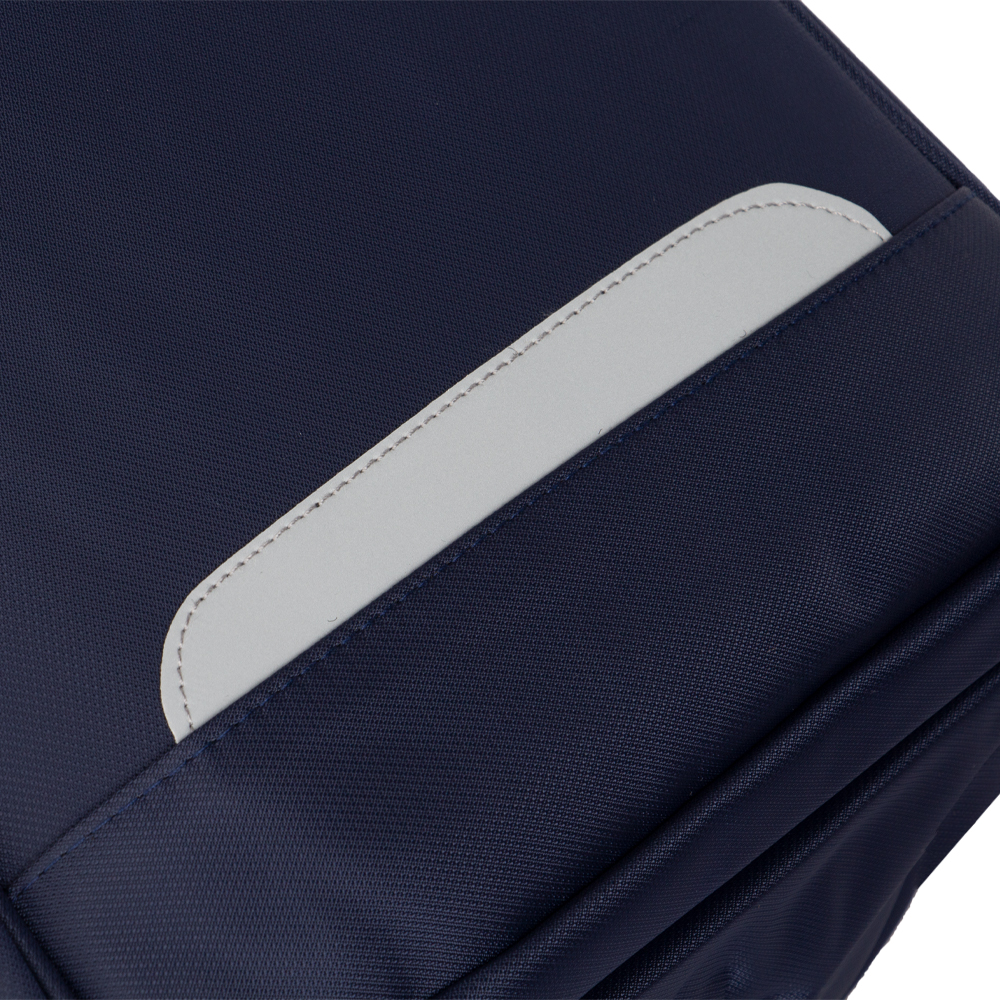 Blue Nylon Laptop Backpack With 3 Storage Compartments BL191313BLIII