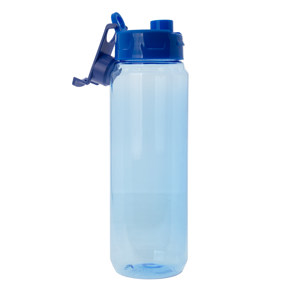 Blue PC Bottle With Strap SP301019BL